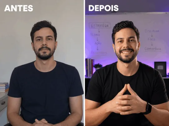 Músico com presença de palco